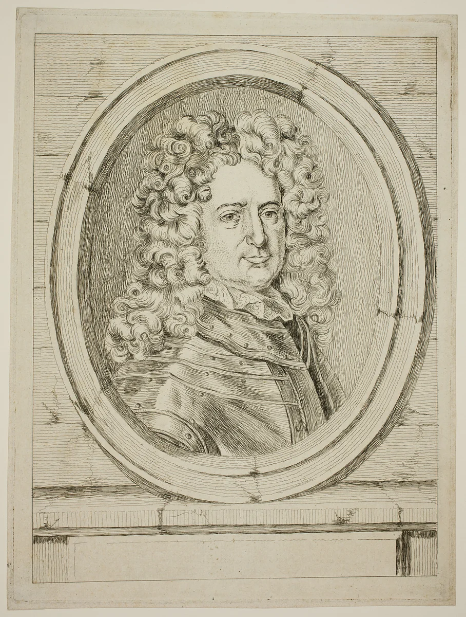Roger de Rabutin, Comte de Bussy by Ange Laurent de La Live de Jully, print, 1745-1770