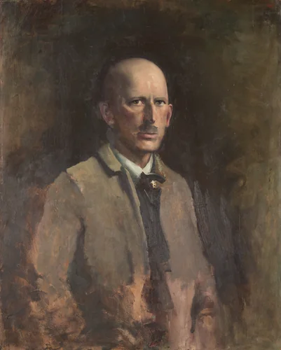 Self-Portrait by Abbott Handerson Thayer, painting, 1918
