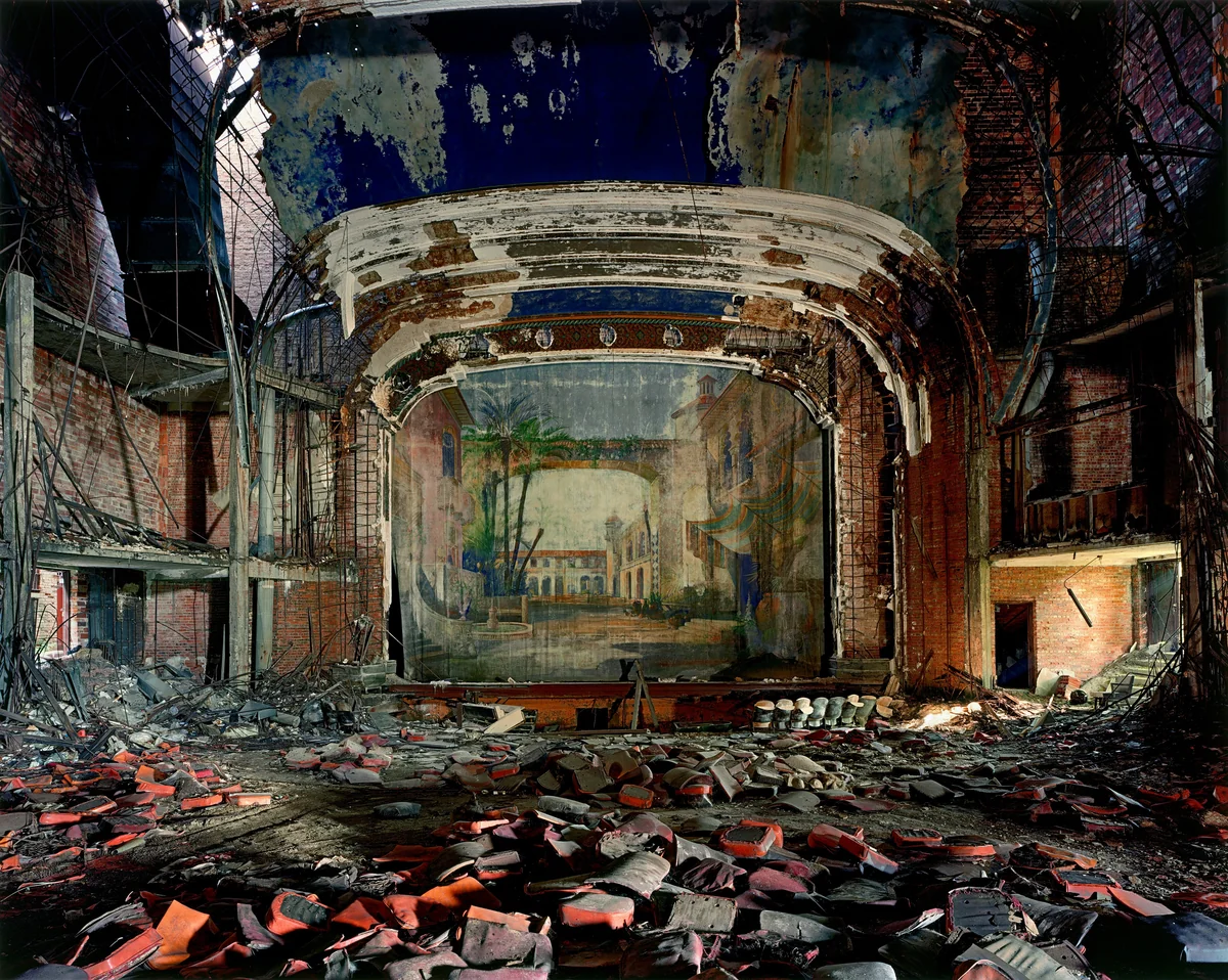 Palace Theater, Gary, Indiana by Andrew Moore, photograph, 2008