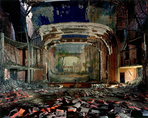 Palace Theater, Gary, Indiana by Andrew Moore, photograph, 2008