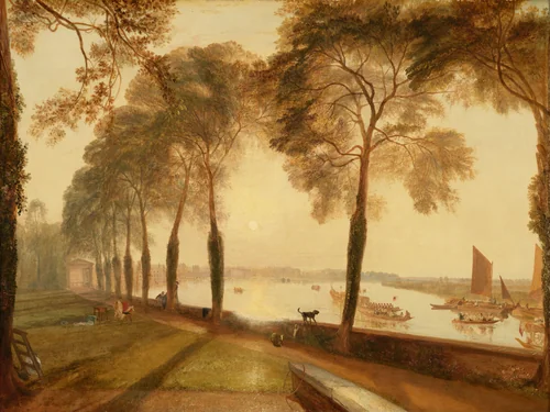 Mortlake Terrace by Joseph Turner, painting, 1827