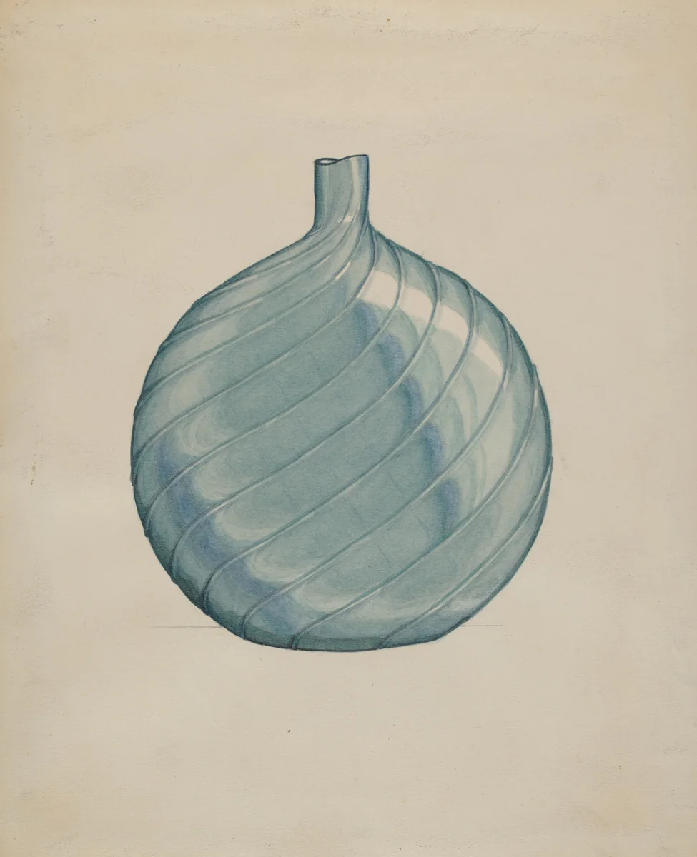 Flask by Dorothy Posten, index of american design, 1936