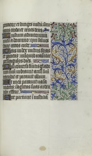 Book of Hours (Use of Rouen): fol. 114r by Master of the Geneva Latini, book, 1465-1475
