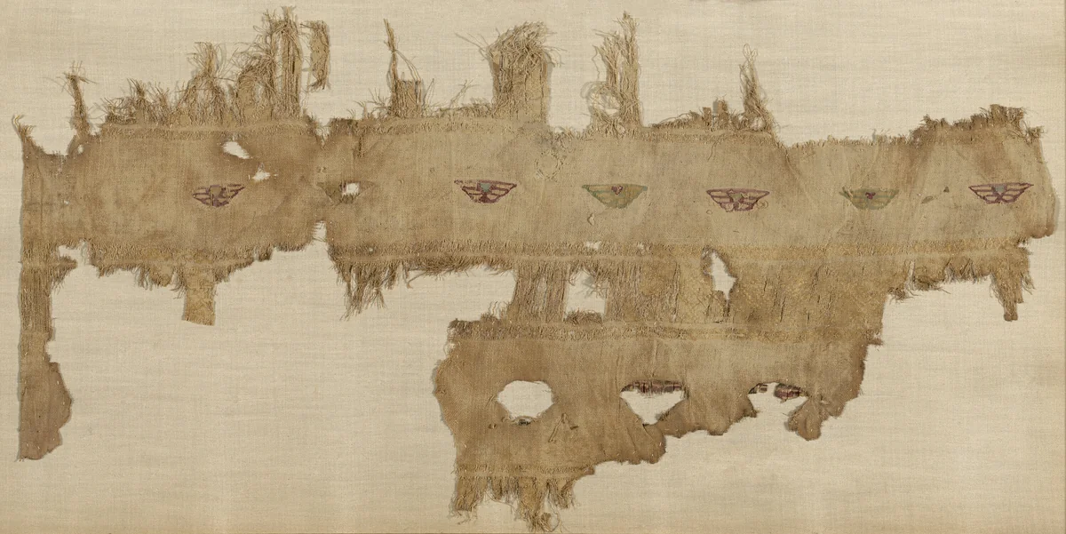 Fragment by Egypt, textile, 1201-1400