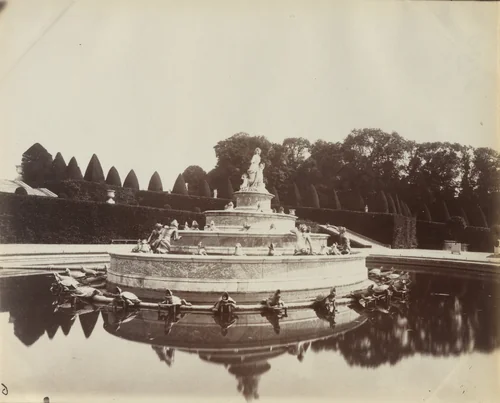 Versailles -- Bassin de Latone by Eugène Atget, photograph, 1901