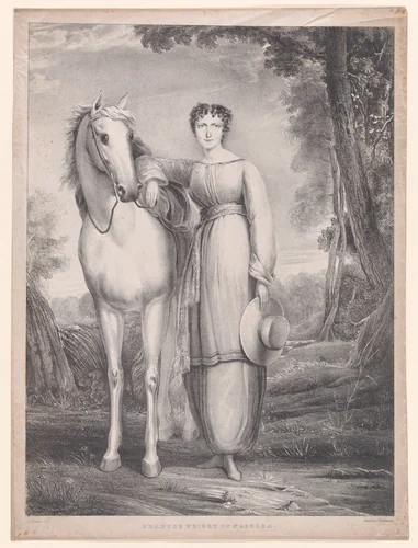Frances Wright of Nashoba by Charles Joseph Hullmandel, print, 1825-1835