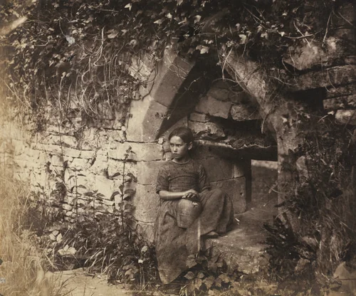Tintern Abbey by Roger Fenton, photograph, 1851-1861