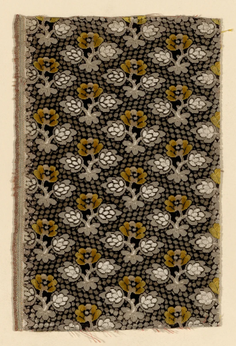Fragment by France, textile, 1750-1775