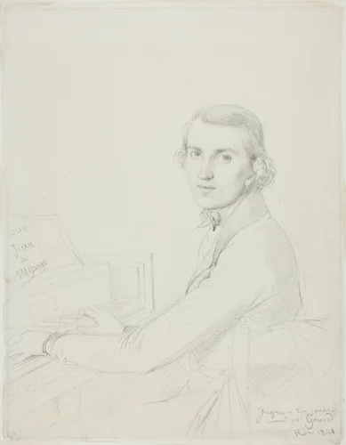 Charles Gounod by Jean-Auguste-Dominique Ingres, drawing, 1841