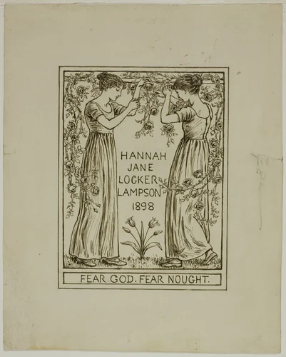 Hannah Jane Locker Lampson by Kate Greenaway, drawing, 1898