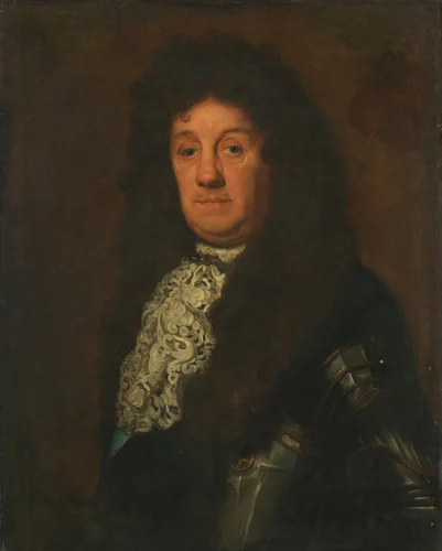 Portrait of Cornelis Tromp (1629-91), vice-admiral of Holland and West Friesland by David van der Plas, painting, 1640-1690