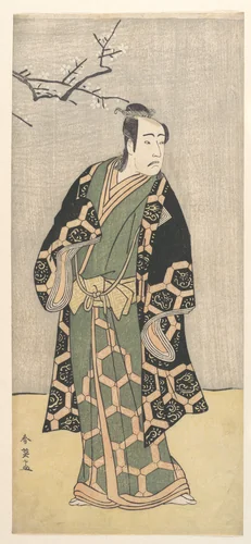 An Unidentified Actor by Katsukawa Shun'ei (勝川春英), print, 1762-1819