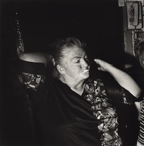 Christmas at the Sabatine's, Martins Creek, Pennsylvania by Larry Fink, photograph, 1983