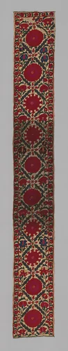 Border by Bukhara, textile, 1801-1900