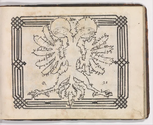 Neuw Zugerichte Schreibkunst (New [book of] Calligraphy) by Caspar Rutlinger, book, 1604
