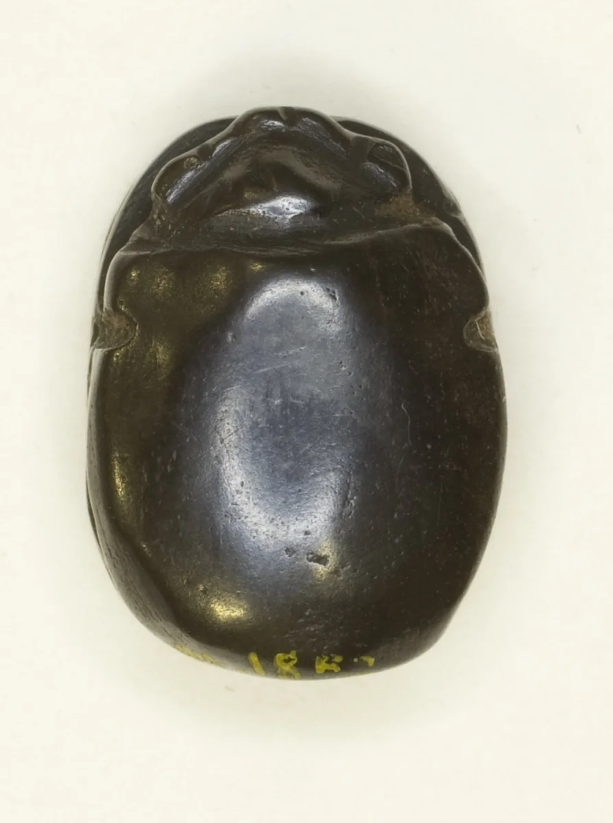 Scarab: Uninscribed by Egyptian, other, -1985--525