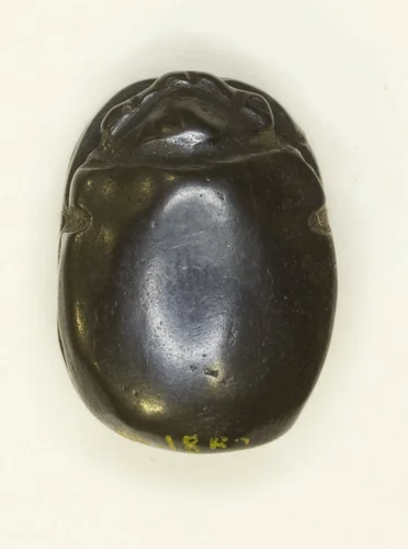Scarab: Uninscribed by Egyptian, other, -1985--525