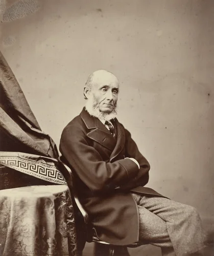 Mountague Bernard by Mathew Brady, photograph, 1870