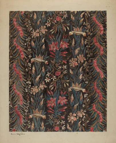 Printed Cotton by Edith Magnette, index of american design, 1939