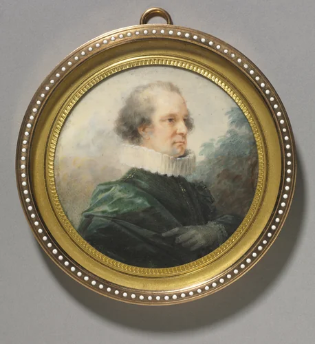 Portrait of a Man with a White Ruff by Heinrich Friedrich Füger, painting, 1785-1795