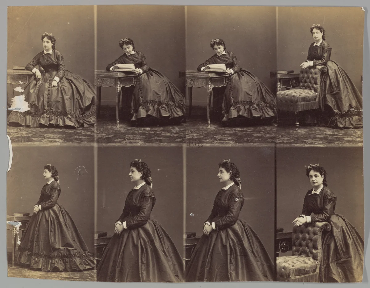 Schneider by André Adolphe-Eugène Disdéri, photograph, 1863