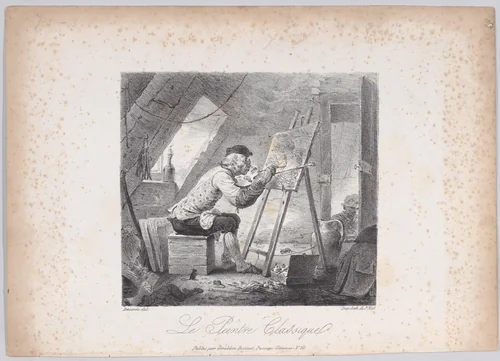 Le Peintre Classique by Alexandre Joseph Desenne, print, 1805-1827