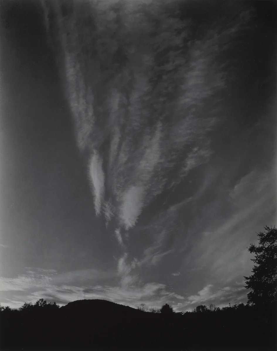 Lake George by Alfred Stieglitz, photograph, 1922-1923