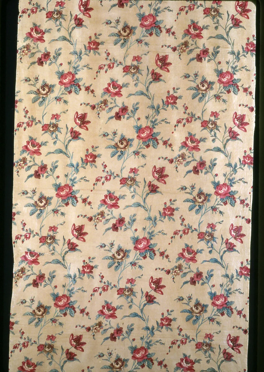 Panel by England, textile, 1825-1845