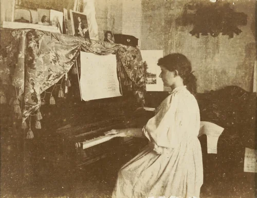 My Little Sister by Edward Steichen, photograph, 1895