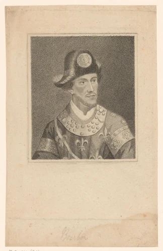 Portret van Jan I van Bourbon by Thomas Nugent, print, 1793