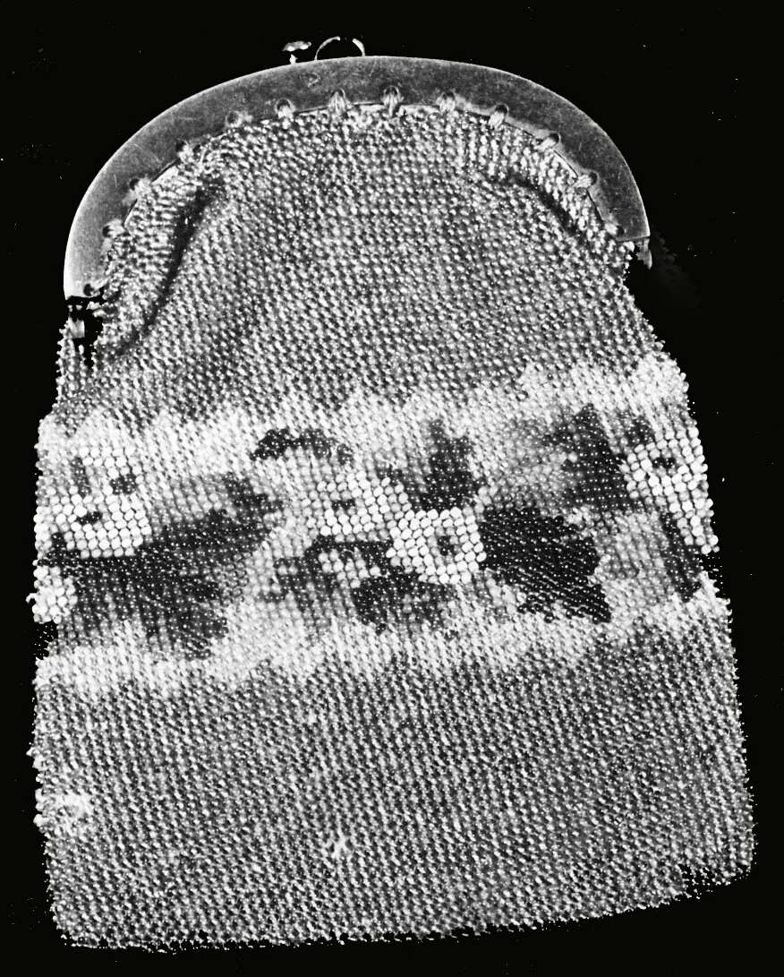 Bag by France, textile, 1801-1900