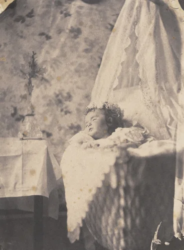 Postmortem by André Giroux, photograph, 1855