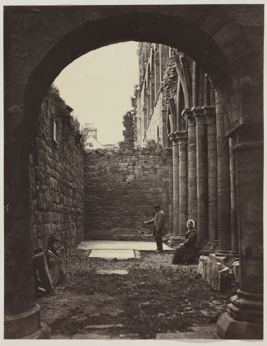 L.D. Campbell's Tomb (verso) by John Hamilton Craigie, photograph, 1855-1865