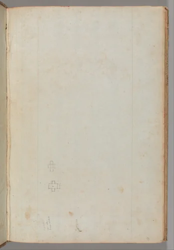 Page from a Scrapbook containing Drawings and Several Prints of Architecture, Interiors, Furniture and Other Objects by Charles Percier, book, 1795-1805