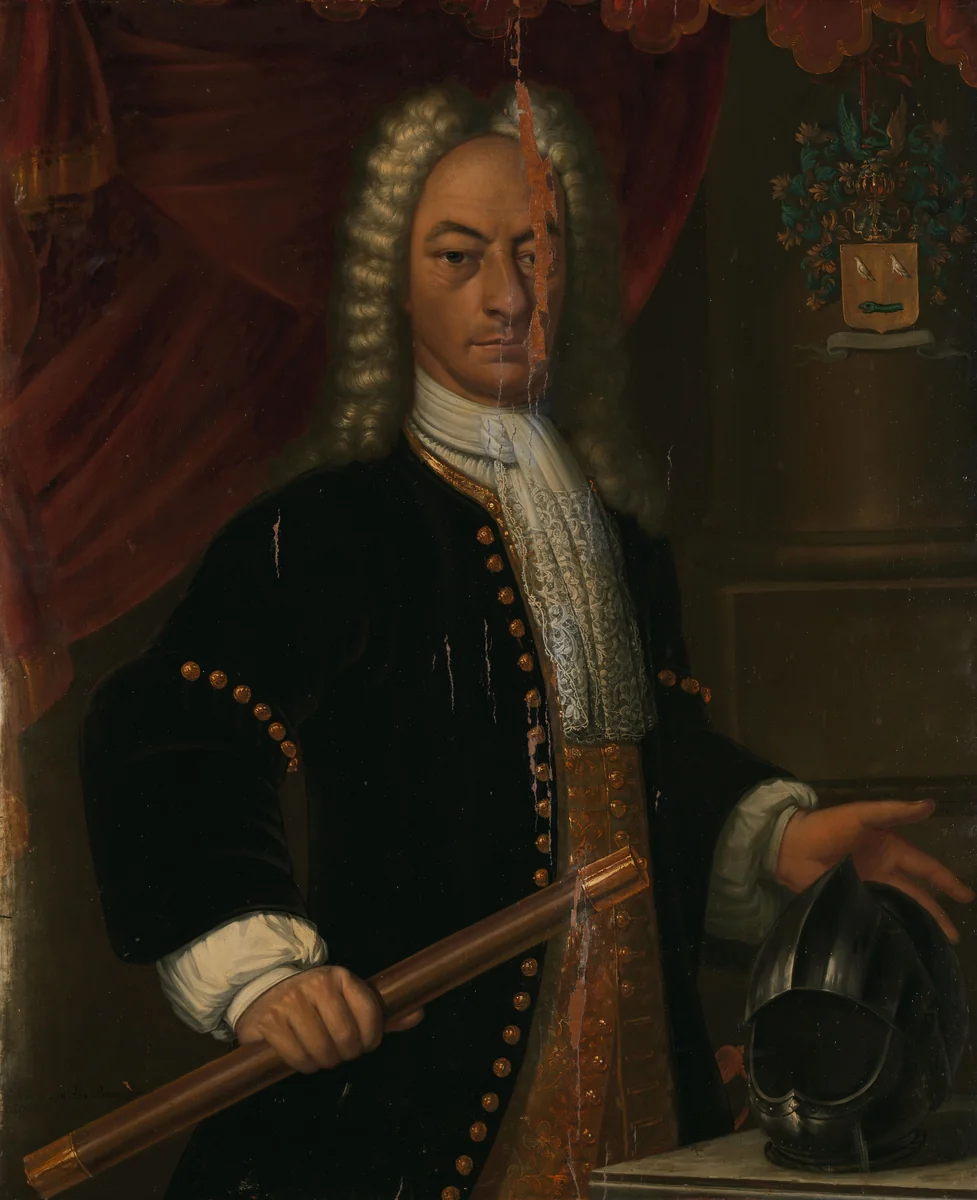 Diederik van Durven (1729-1730) by Hendrik van den Bosch, painting, 1729-1736