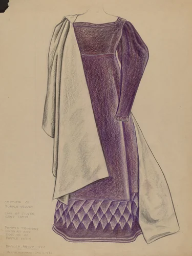 Dress by Melita Hofmann, index of american design, 1936