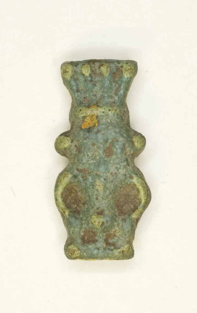 Amulet of the God Bes by Egyptian, metalwork, -30-395