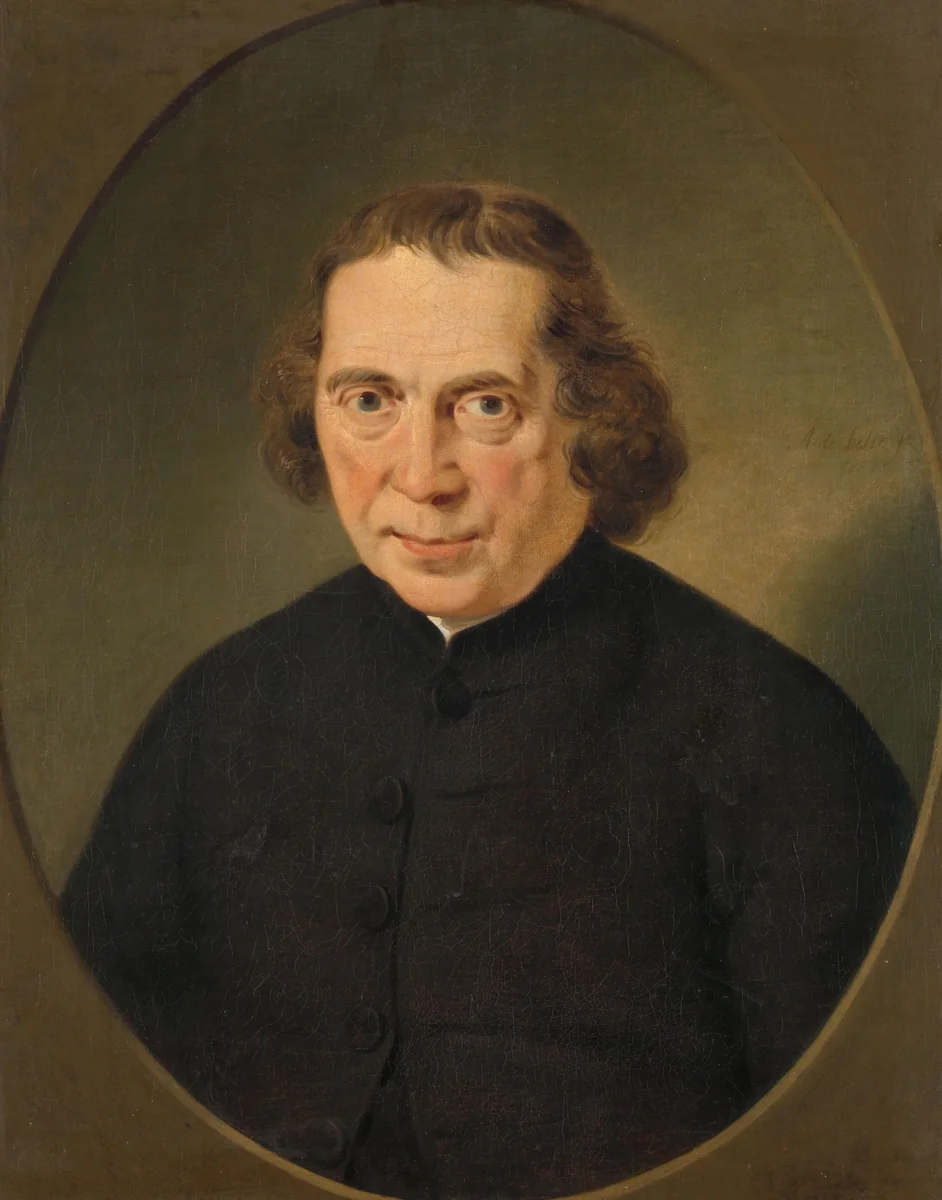 Portrait of Jan Nieuwenhuyzen by Adriaan de Lelie, painting, 1780-1806