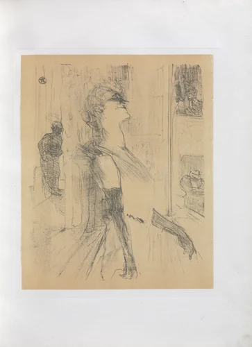 Yvette Guilbert-English Series: Sur la scene by Henri de Toulouse-Lautrec, book, 1898