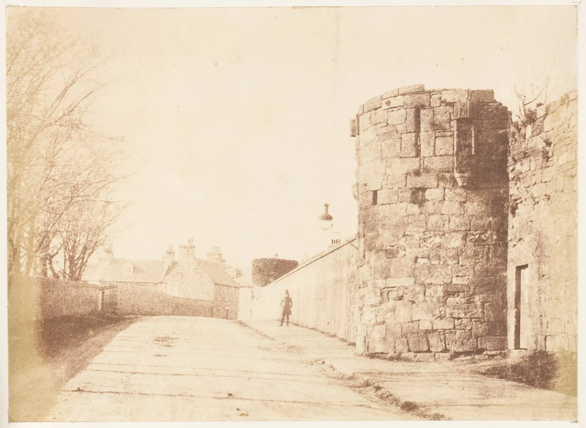 St. Andrews. The Abbey Wall by Hill and Adamson, photograph, 1843-1847