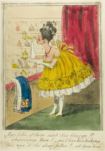 May I Die if There is'nt Sir George!! by George Cruikshank, print, 1817