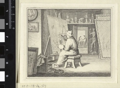 Untitled by Vincent Laurensz. van der Vinne, print, 1714