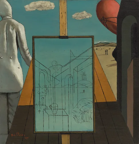 The Double Dream of Spring by Giorgio de Chirico, painting, 1915