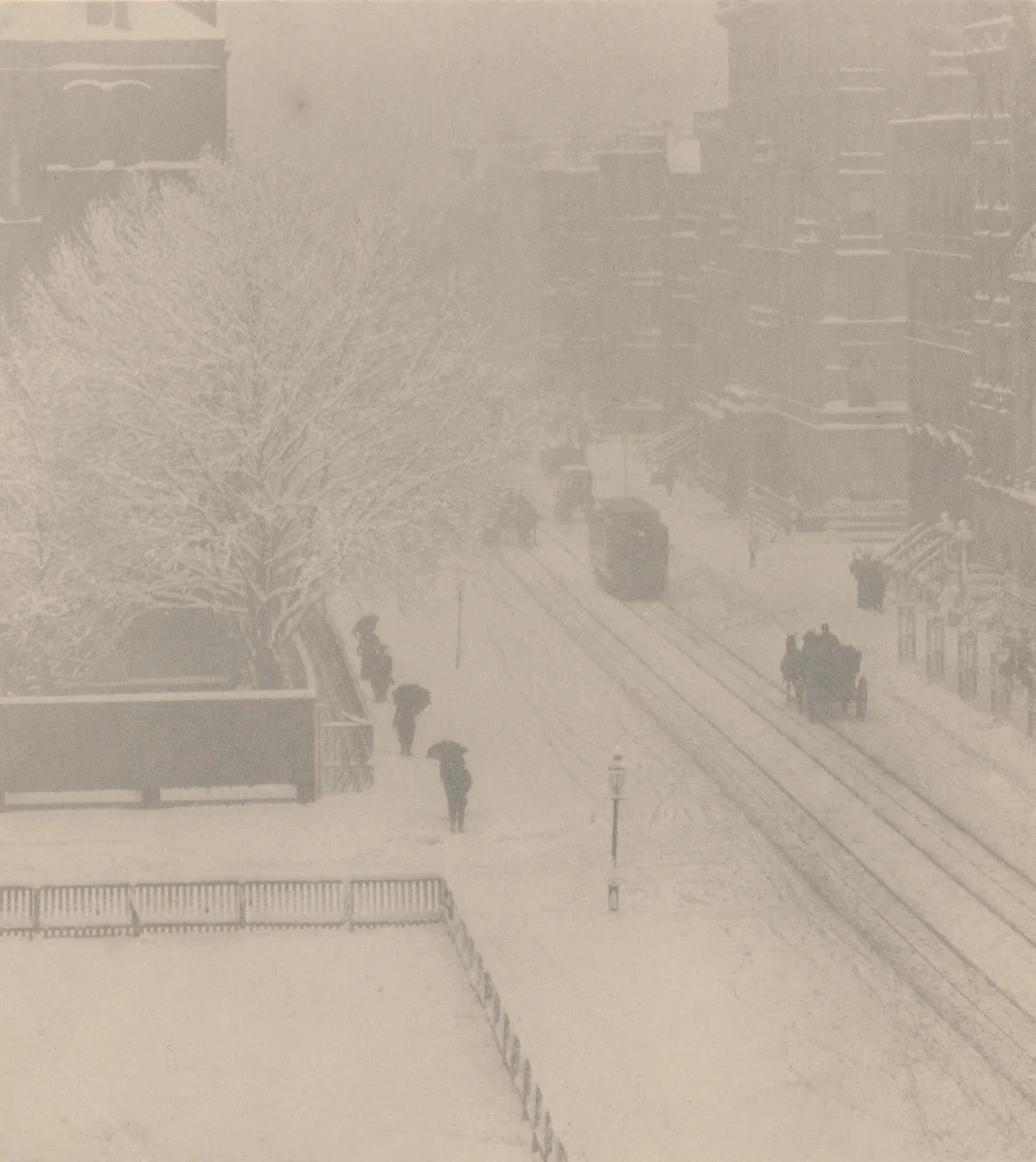 From My Window, New York by Alfred Stieglitz, photograph, 1902