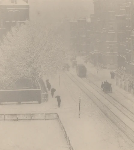 From My Window, New York by Alfred Stieglitz, photograph, 1902