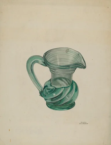 Creamer by Beverly Chichester, index of american design, 1939
