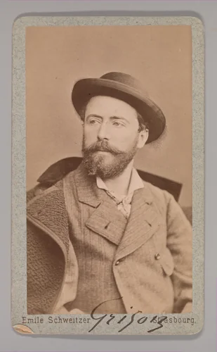 [Francois Adolphe Grison] by Emile Schweitzer, photograph, 1860-1869