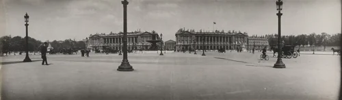 Panoramic View of Paris by Unidentified Photographer, photograph, 1900