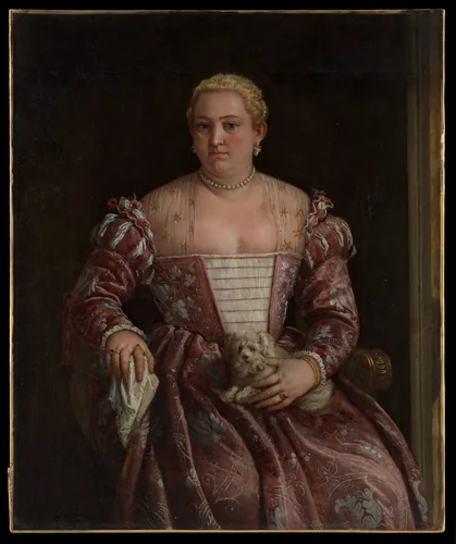 Portrait of a Woman by Francesco Montemezzano, painting, 1560-1602