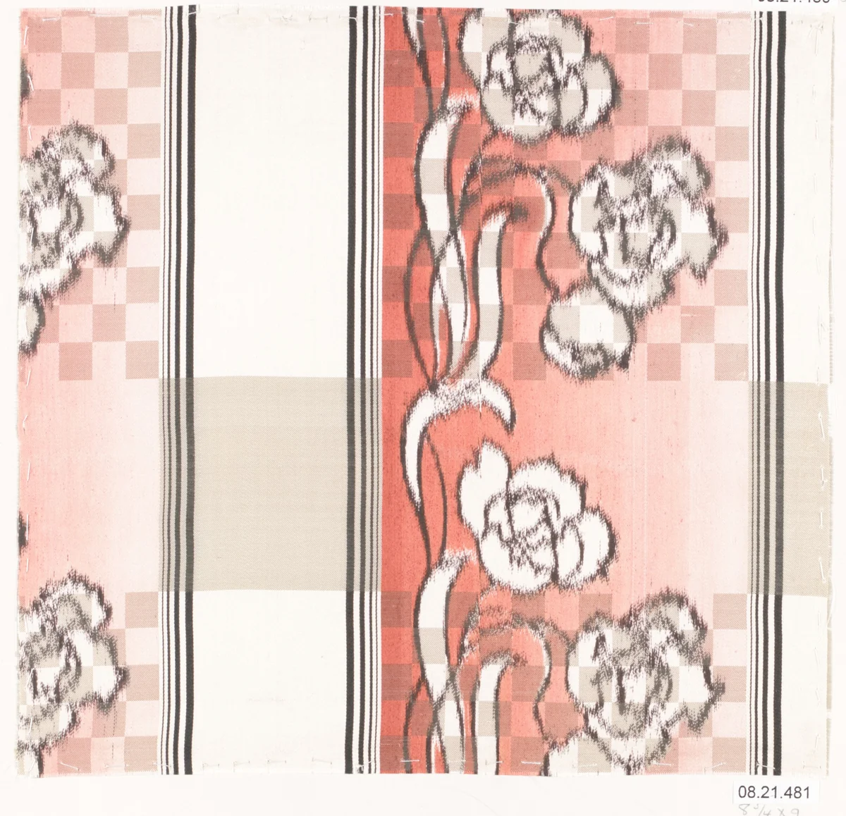 Textile sample by Unknown Designer, textile, 1900